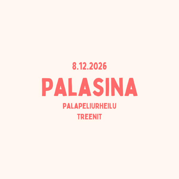 Product image of  Palapeliurheilutreenit 8.12.