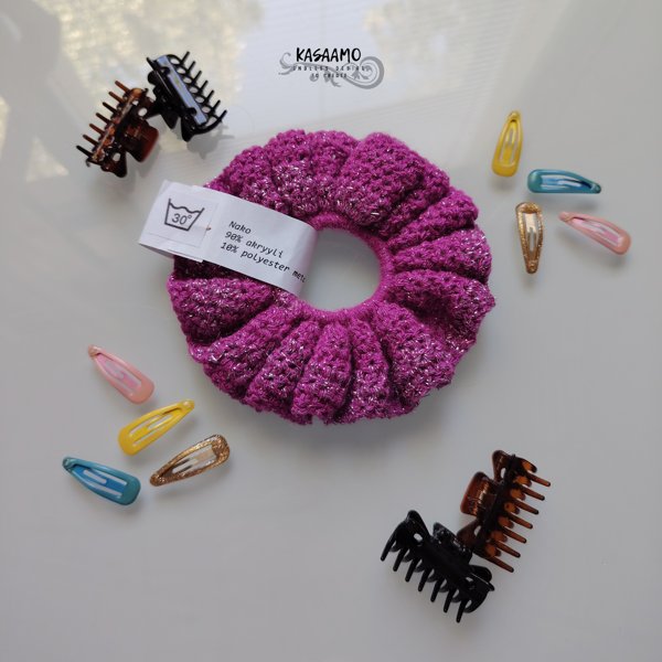 Product image of Virkattu Donitsi -purppura/hopea