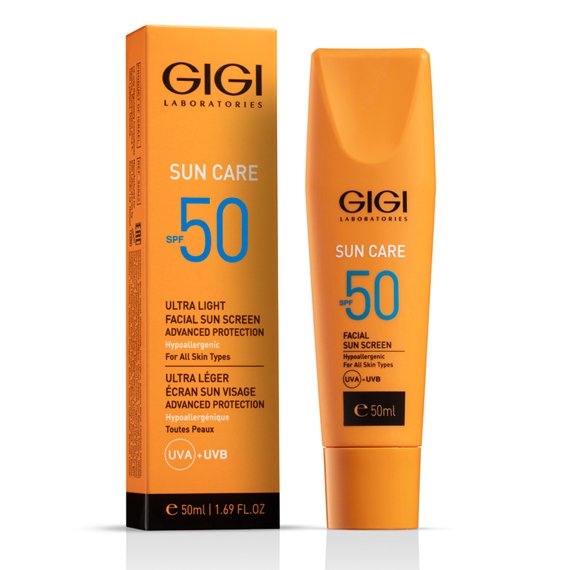 Product image of GIGI Sun Care Ultra Light Facial aurinkosuoja SPF 50