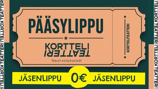 Product image of  JÄSENILLE: Pääsylippu: 0€