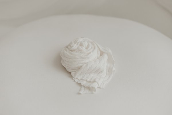 Product image of  Hand Knitted Stretch Wrap - ivory