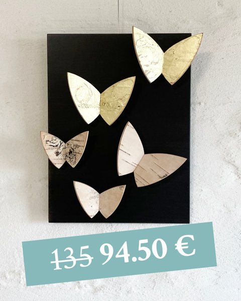 Product image of  Vapaus Birch Bark Wall Installation S1