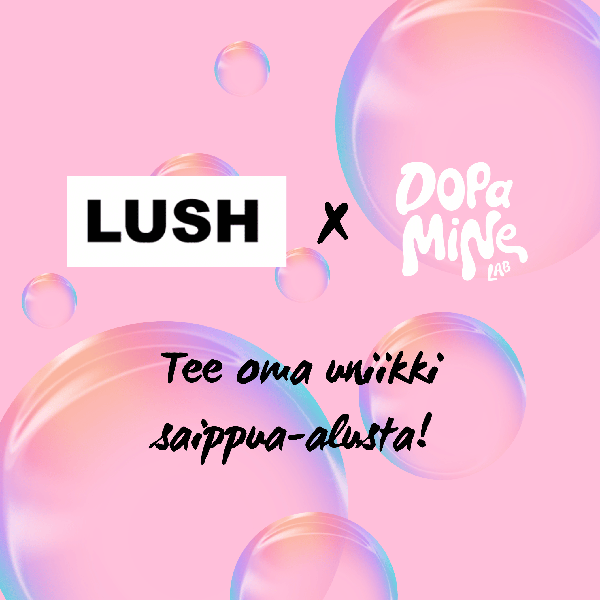 Product image of  LUSH x Dopamine Lab  5.9.2026 – Tee oma uniikki saippua-alusta