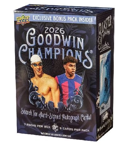 Product image of 2026 Upper Deck Goodwin Champions Blaster Box