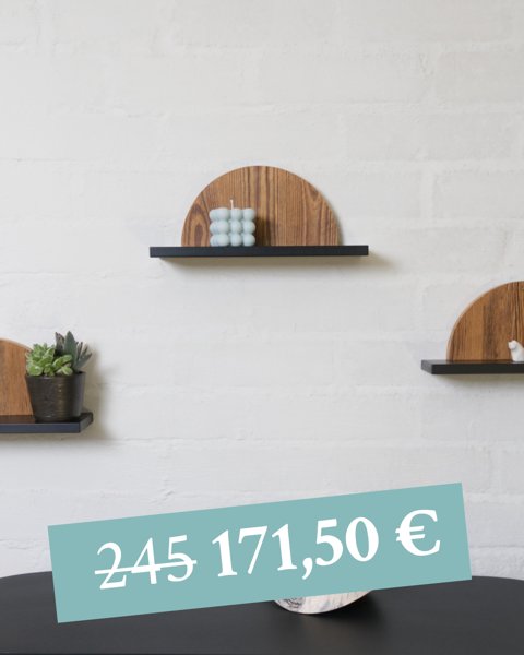 Product image of Lato mini shelf dark