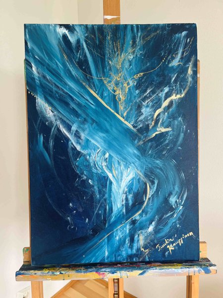 Product image of  Taideteos "Vahva virtaus" 50x70cm