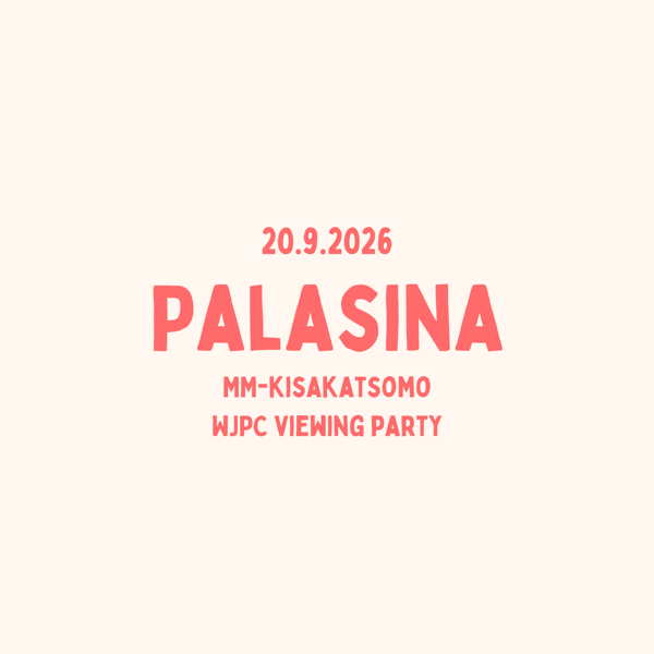 Product image of  MM-kisakatsomo / WJPC Viewing Party 20.9. 10-14.30