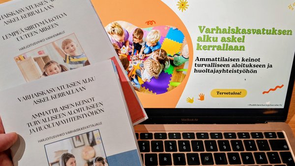 Product image of  Varhaiskasvatuksen alku koulutuspaketti ammattilaisille