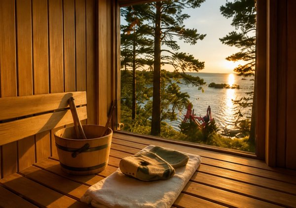 Product image of  Twinning Suomalainen sauna- ja paljuilta