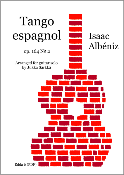 Product image of  Isaac Albeniz: Tango espagnol op. 164 No. 2