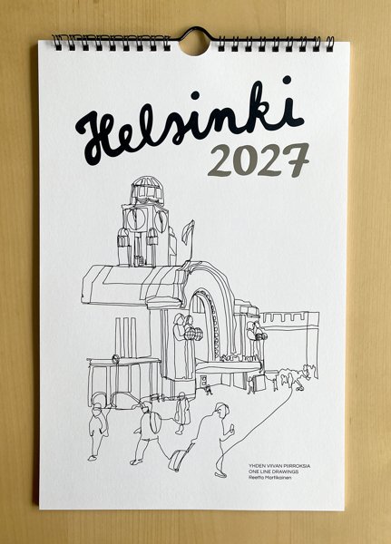 Product image of Helsinki-kalenteri 2027