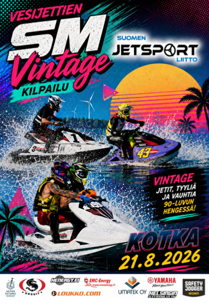 Product image of  Kilpailumaksu VINTAGE SM,  Kotka 21.8.2026