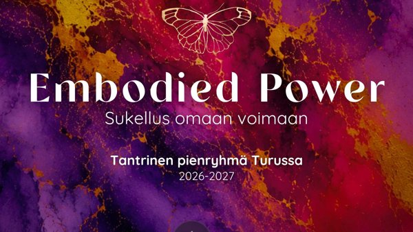 Product image of  Embodied Power - Tantrinen pienryhmä Turussa 2026-2027