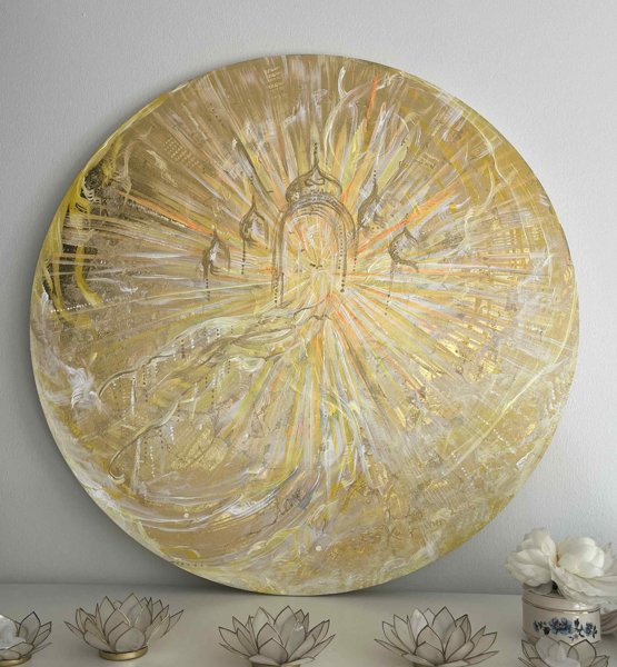 Product image of  Taideteos " Tänään on sinun päiväsi" halk.90cm