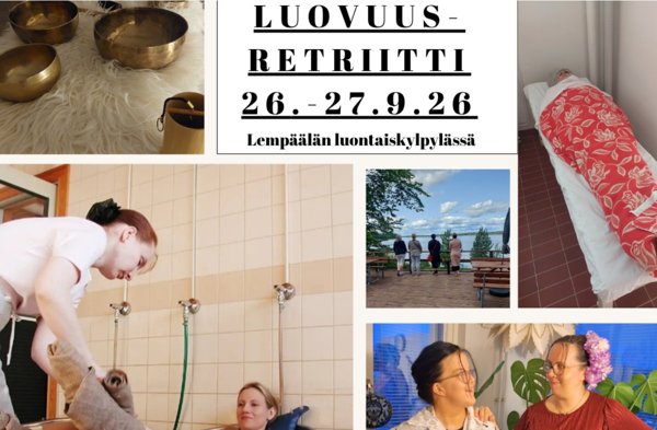 Product image of  Luovuusretriitti Lempäälässä
