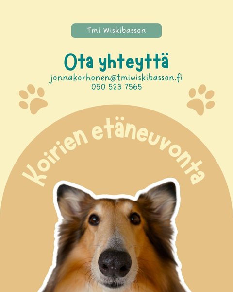 Product image of Koirien etäneuvonta