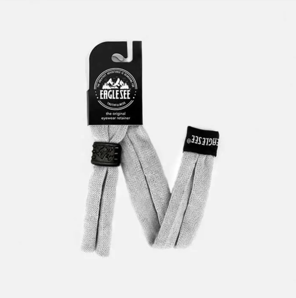 Product image of simple light gray cotton Eyewear Strap | Adjustable
