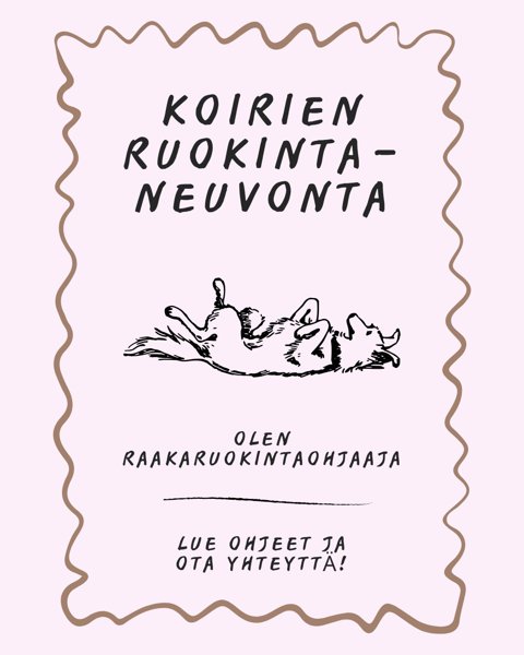 Product image of Koirien ruokintaneuvonta