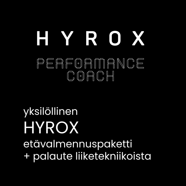 Product image of  Yksilöllinen HYROX/PT etävalmennus + palaute liiketekniikoista