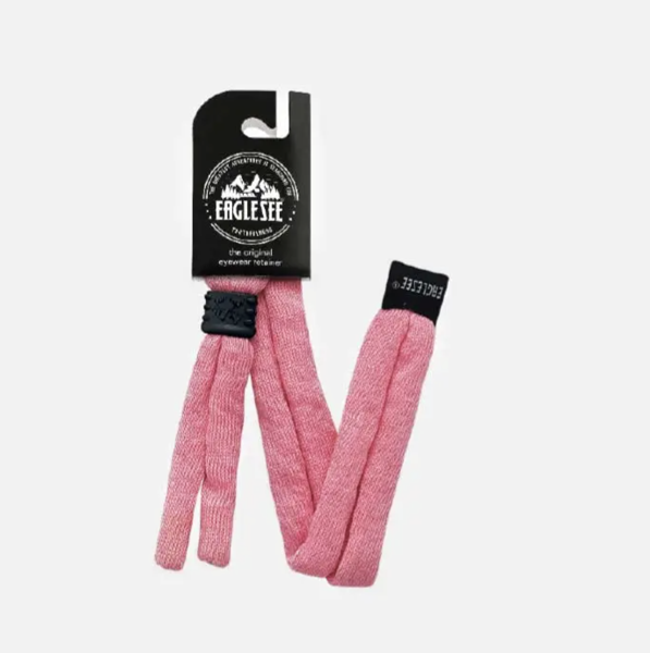 Product image of simple pink cotton Eyewear Strap | Adjustable Glasses Holder