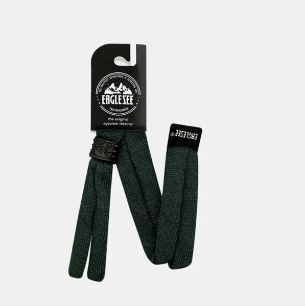 Product image of simple Dark Green cotton Eyewear Strap | Adjustable