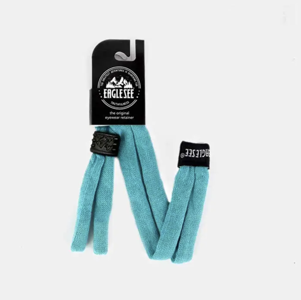 Product image of simple emerald cotton Eyewear Strap | Adjustable Glasses Holder