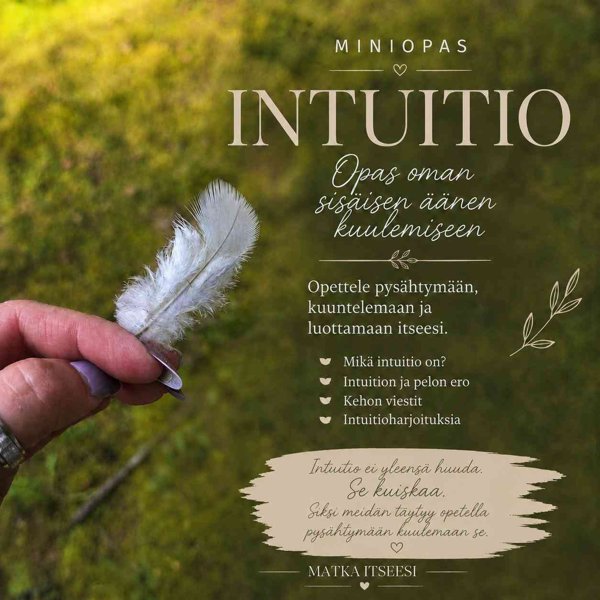 Product image of  Intuitio - opas oman sisäisen äänen kuulemiseen