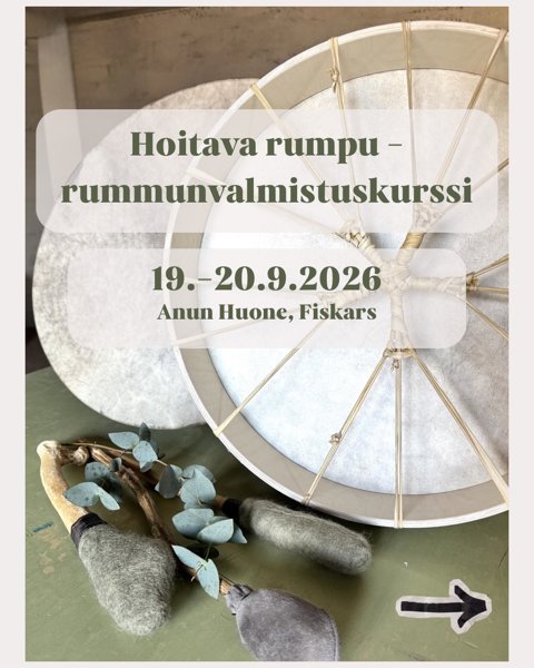 Product image of Hoitava rumpu - rummunvalmistuskurssi 19.-20.9.2026 varausmaksu