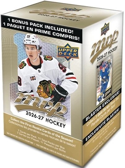 Product image of  2026-27 Upper Deck MVP Hockey Blaster Box