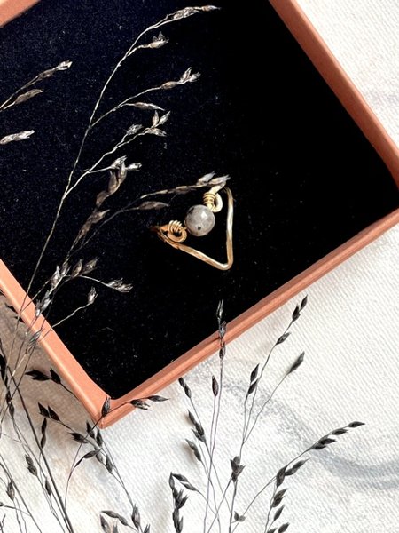 Product image of  ”Galactic heritage”-sormus (labradoriitti)