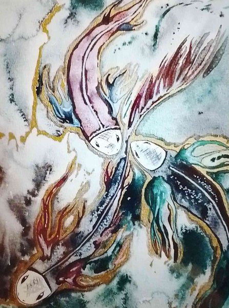 Product image of Taidevedos "Life and flow"