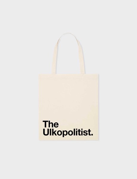 Product image of Valkoinen The Ulkopolitist -kangaskassi