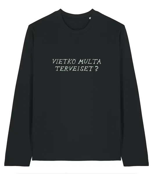 Product image of  Hulda Huima -paita (musta long sleeve)