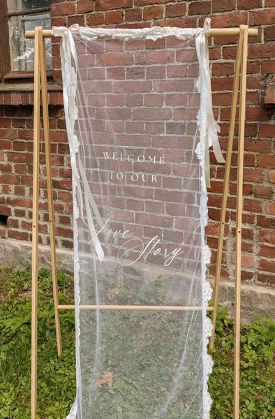 Product image of  LOVE STORY -pitsikangas 55x180cm