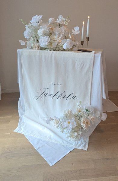 Product image of Mr & Mrs -kangas 70x120cm
