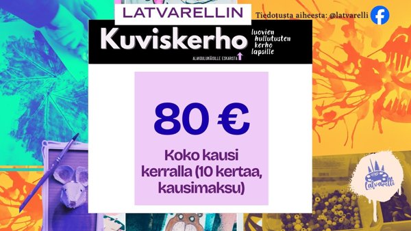 Product image of Kuviskerho Terälahti, KOKO KAUSI KERRALLA