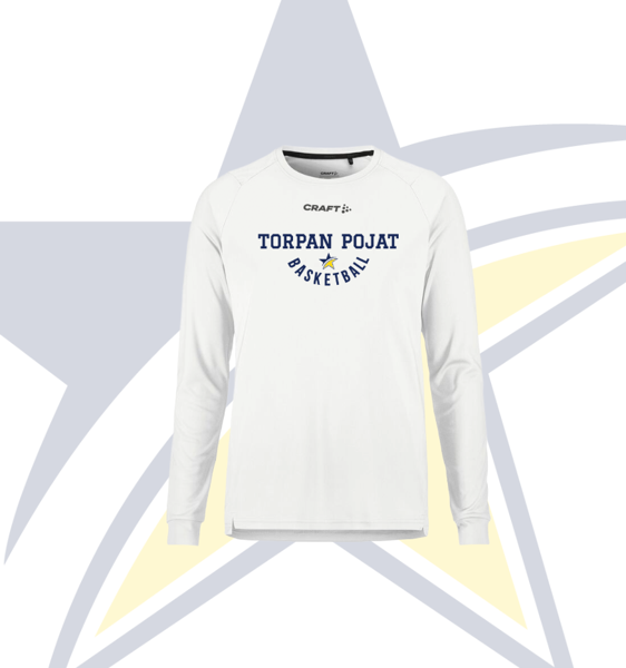Product image of  Rush LS tee valkoinen - KOKO: XS
