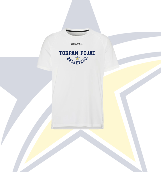 Product image of  RUSH SS TEE VALKOINEN - KOKO: XS
