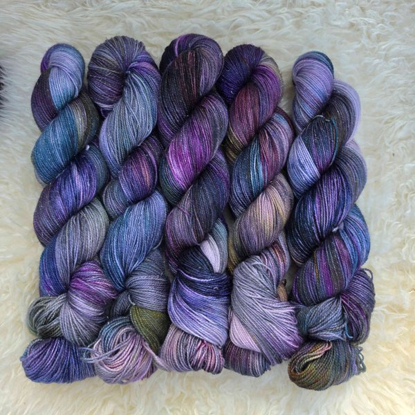Product image of  Merino sock GLITTER, Linnunrata