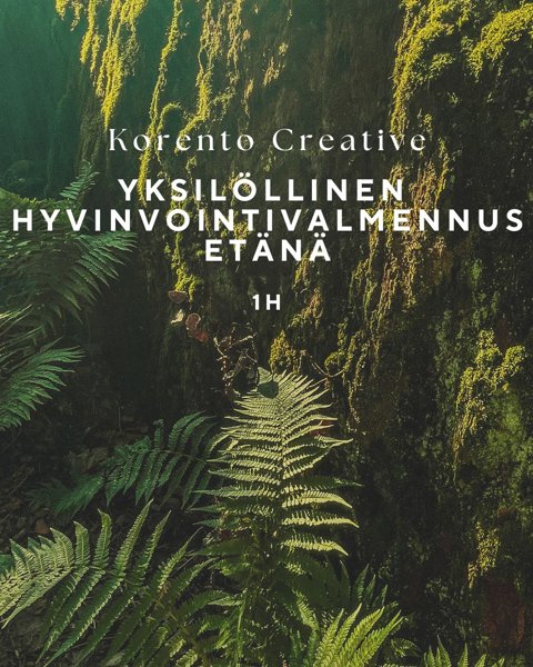 Product image of  1h Yksilöllinen hyvinvointivalmennus etänä