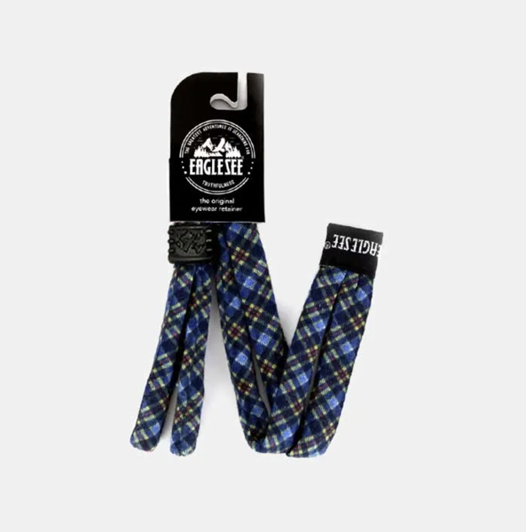 Product image of Navy Tartan lasses Strap - Adjustable Scottish Plaid
