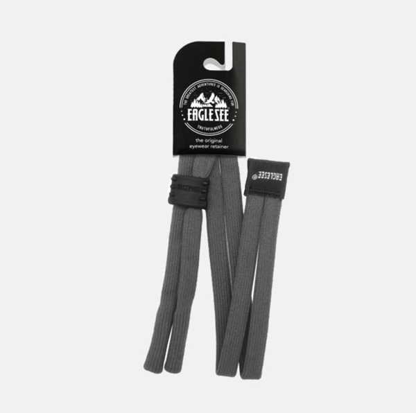 Product image of Simple Dark Grey Stretch Glasses Strap - Flexible Adjustable