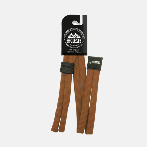 Product image of Simple Brown Stretch Glasses Strap - Ultra Flexible Adjustable