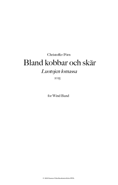 Product image of  Bland kobbar och skär - Luotojen lomassa by Christoffer Pörn