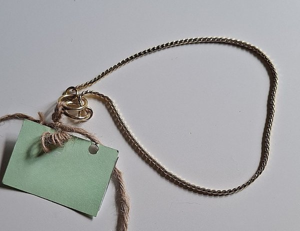 Product image of Snake ketjupanta, kulta (Leveys 2mm, pituus 32 cm)