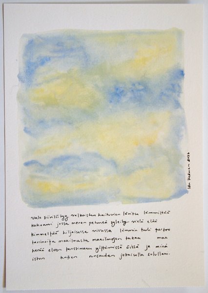 Product image of  Valo siivilöityy runotaulu