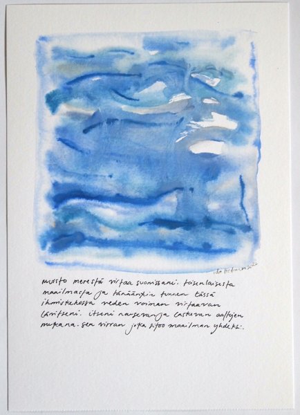 Product image of  Muisto merestä runotaulu
