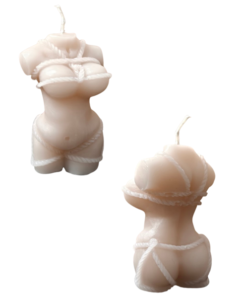 Product image of Vaalea Shibarikynttilä