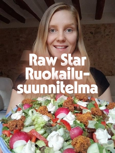 Product image of  Raw Star Ruokailusuunnitelma 2 vk (e-kirja)