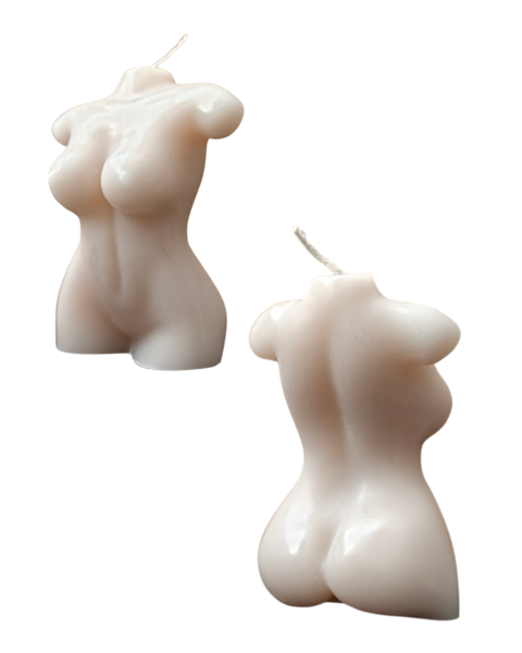 Product image of Vaalea bodykynttilä